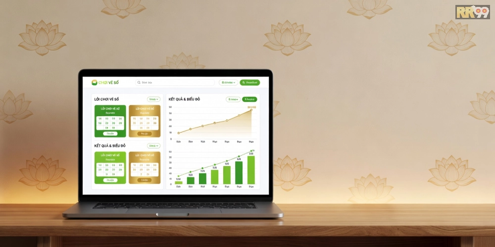 Giao diện nền tảng rr99 xổ số minh ngọc với các lựa chọn cược đa dạng
