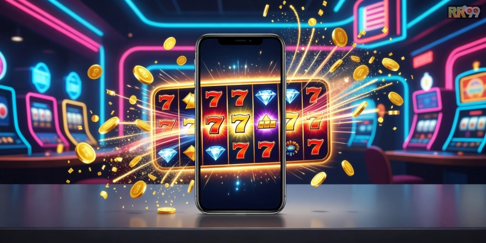 Giới thiệu tổng quan về game nổ hũ RR99 với giao diện hấp dẫn và jackpot lớn