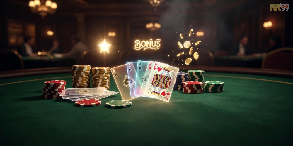Ưu đãi hấp dẫn trong game Poker Texas Hold'em trên nền tảng RR99